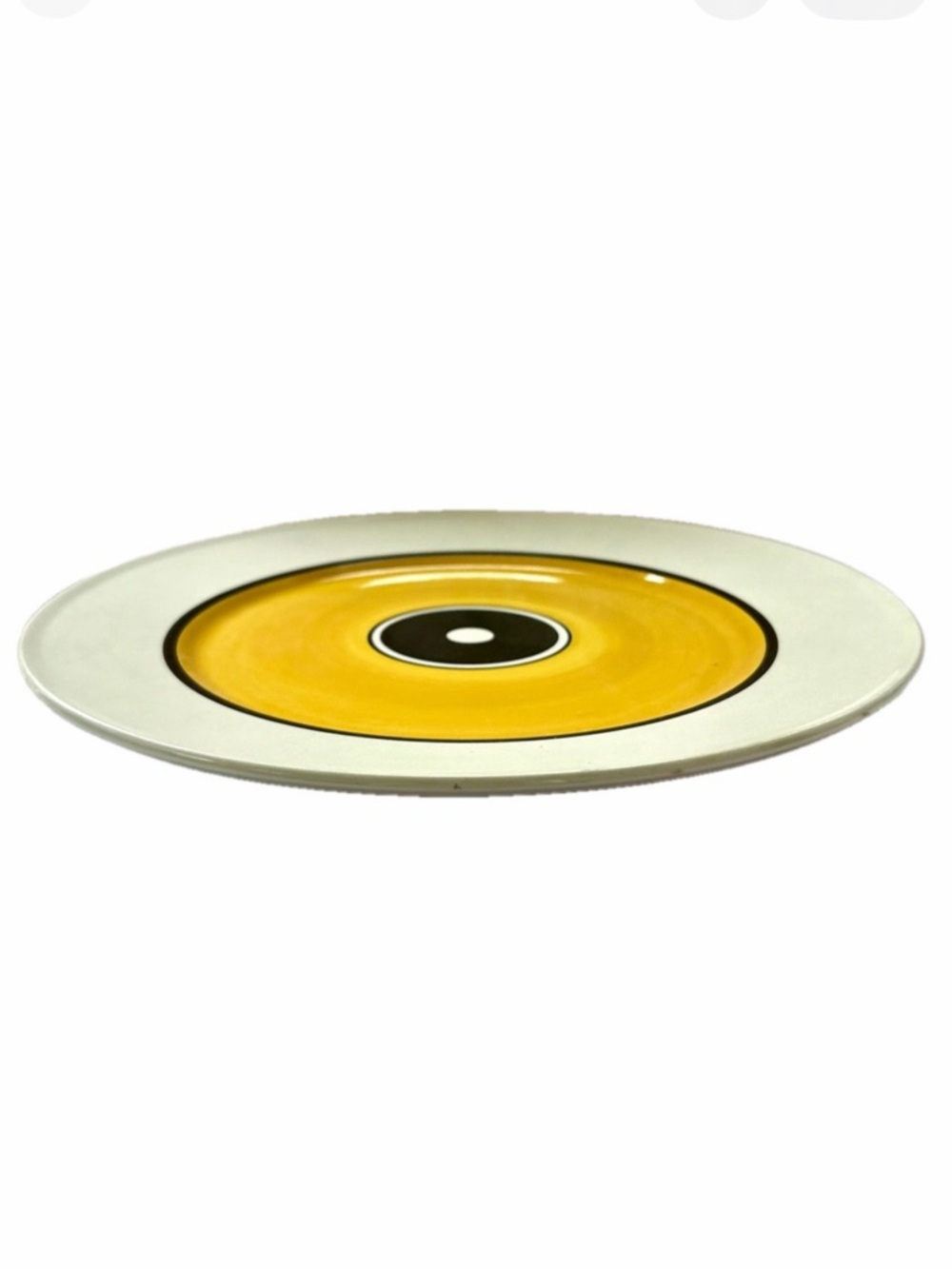 Mikasa EpiQure-One Collage D4321 Vintage Platter Japan Ceramic Chop Plate